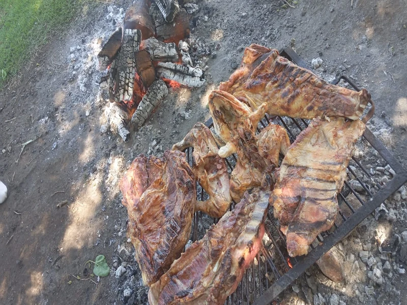 Cabalgata en el campo